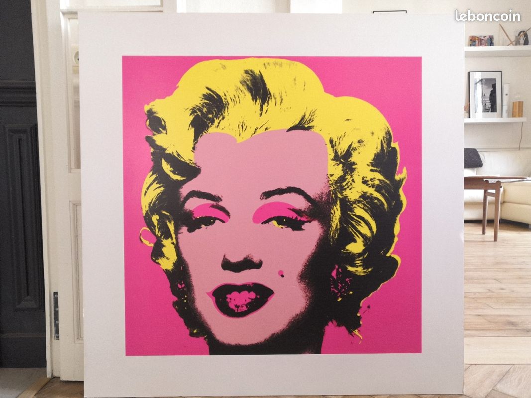 Affiche Maryline / Poster / Tableau / Déco Pop Art (image 1)