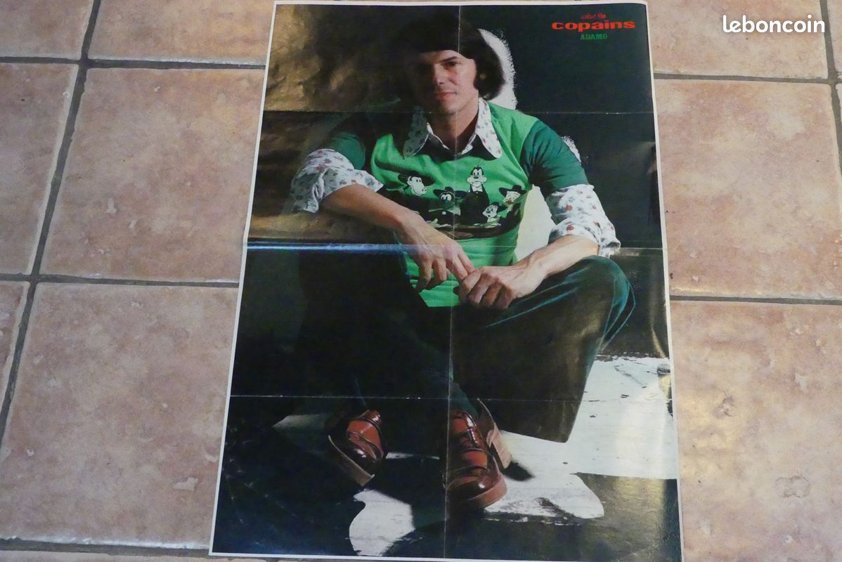 Poster geant adamo salut les copains (image 1)