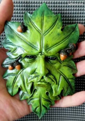 Moule en silicone "homme vert" green man (image 1)