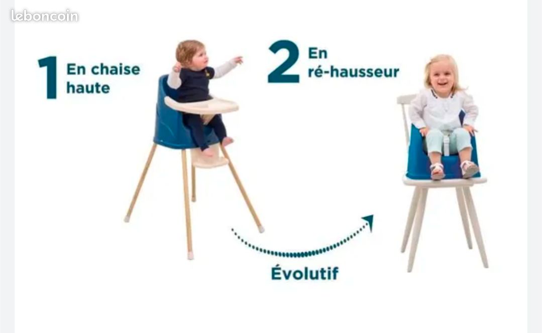 Chaise haute évolutive (image 4)