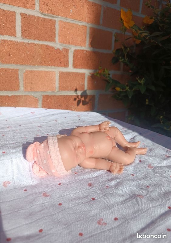 Mini bébé reborn full silicone 20cm-250g (image 6)