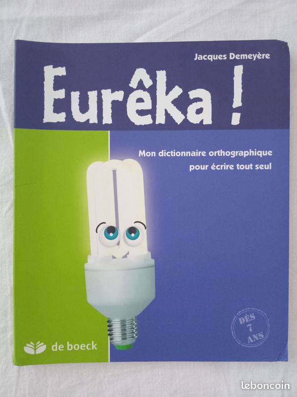 Eurêka. Mon dictionnaire orthographique. 7ans (image 1)