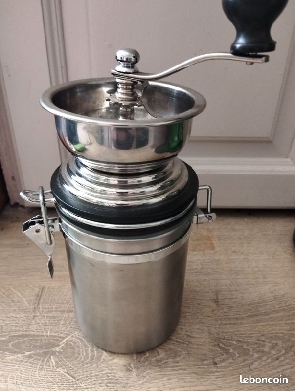 Moulin a café et pot inox isotherme (image 1)