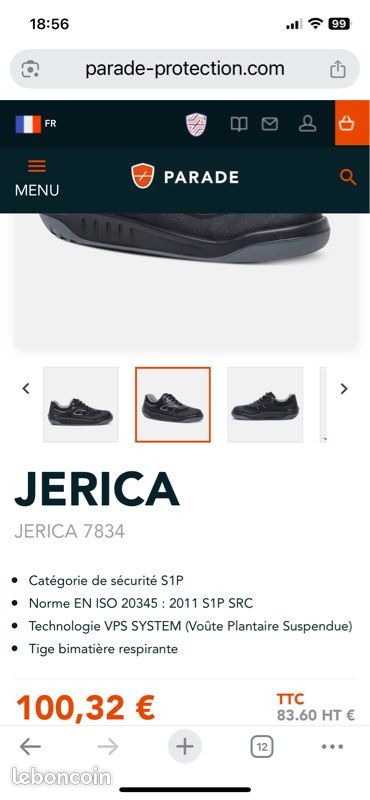 Chaussures de sécurité parade (image 4)
