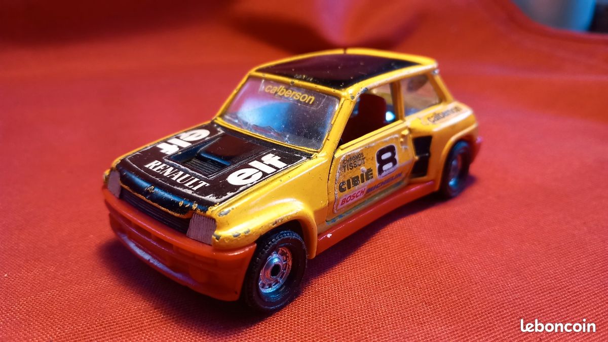 1:18 NOREV RENAULT Supercinq 5 GT Turbo Monte Carlo Rallye Oreille NEUF