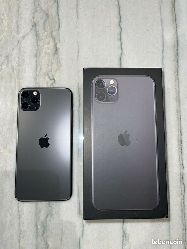 Apple iPhone 11 Pro Max de 256 Go, gris sidéral (image 3)