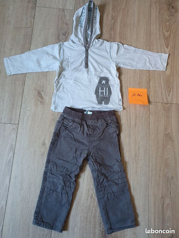 Tenue garçons Obaibi 18mois (image 1)