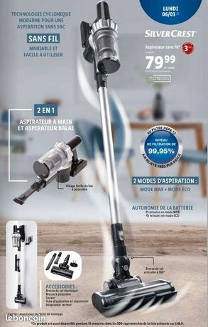 Aspirateur Cyclonique Aspirateur Silvercrest En Aspirateur