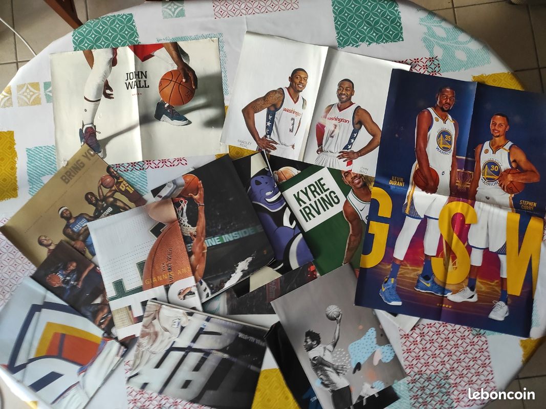 Lot 19 revues magazines "5 majeur" - 2016-2017-Basket NBA - PAS DE VENTE AU DETAIL (image 9)