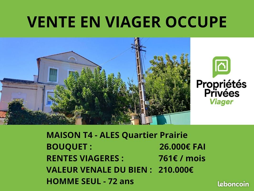 Maison 5 pièces 110 m² · à Alès · 110 m² · 26 000 €