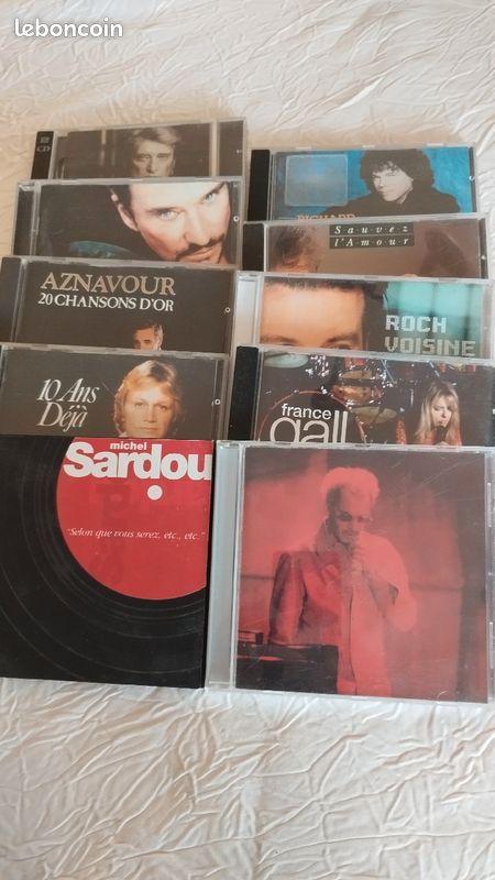 Lot de cd variété française (image 1)