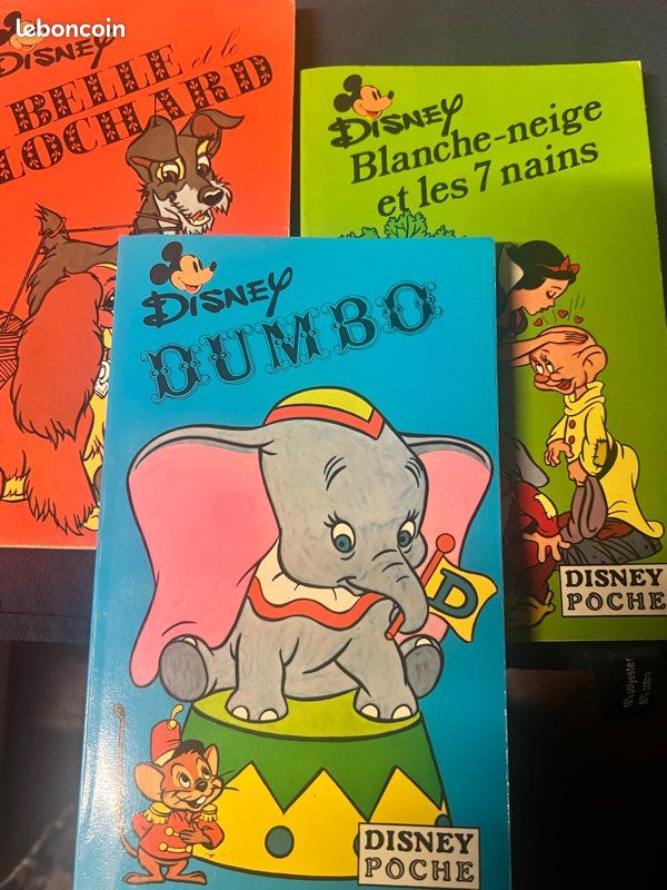 Lot de 3 petits livres Disney (image 1)