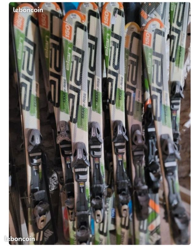 ELAN TAILLE: 150 CM = 1 MèTRE 50 + FIXATIONS - Skis alpins