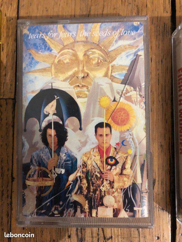 Cassette audio k7 Tears for fears - seeds of love (image 1)