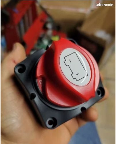 MDY Isolateur De Batterie étanche Et Robuste (montage Sur Panneau) 6 V 12 V 48 V 60 V 200/1250 A Interrupteur De Batterie Marine Pour Bateau, Voiture, Camping-car, Véhicule VUTT, Petit Yacht