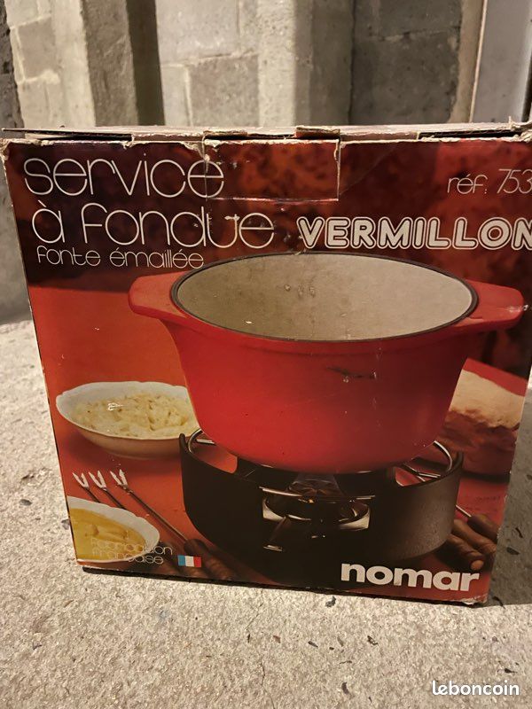 Service à Fondue NOMAR - Casserole/poêle Vert 20cm - Occasion