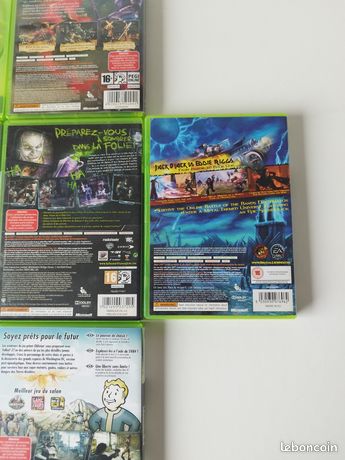 Lot De 11 Jeux Xbox 360 PAL - Très Bon état Avec Notices - Inclus Fallout 3 Etc.