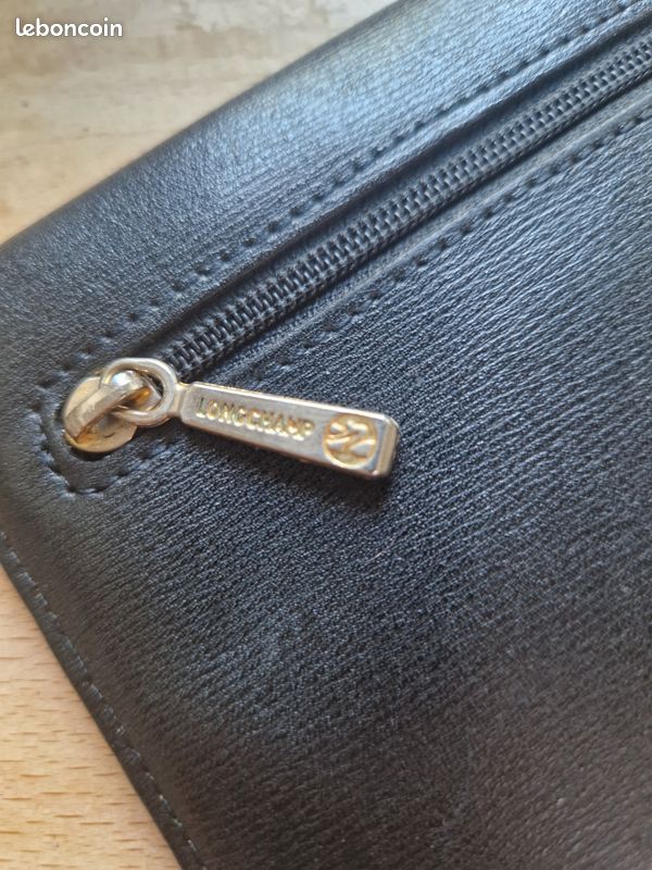 Jolie pochette Longchamp, porte cartes, portefeuille (image 3)