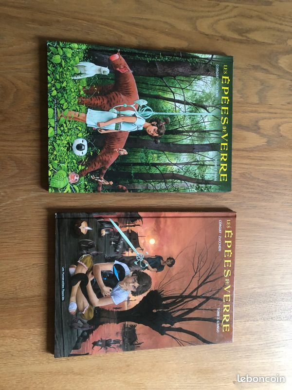 BD Les épées de verre, tomes 1 et 2 (image 1)