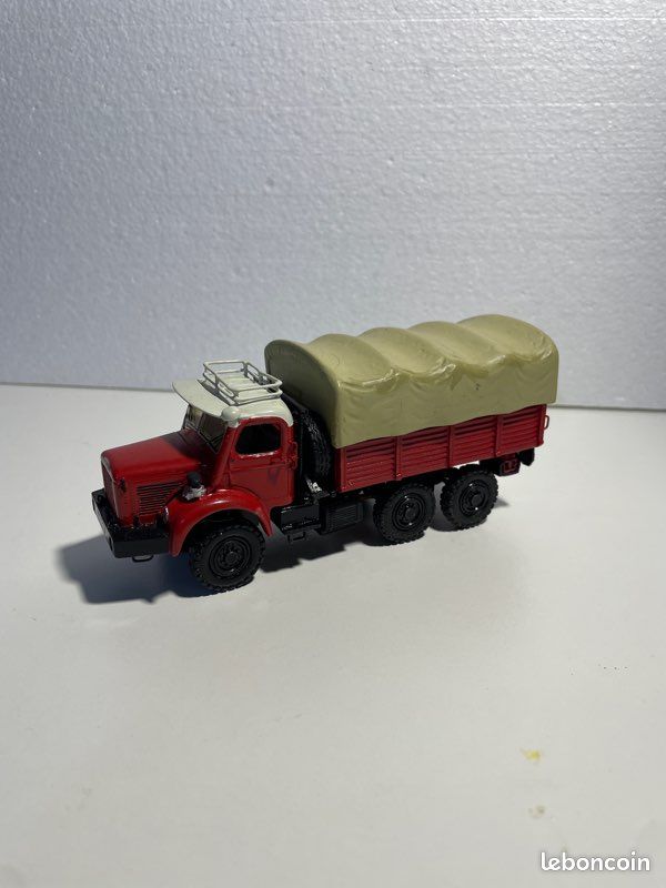 Garage de poche Jipé: Berliet GBC 8 M 6x6 de 1959 dit Gazelle
