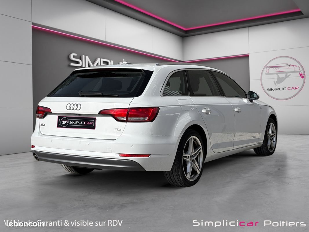 AUDI A4 V AVANT S-Line 2.0 TDI 150Ch CarPlay Caméra de Recul Toit Ouvrant Garantie 12 mois (image 3)