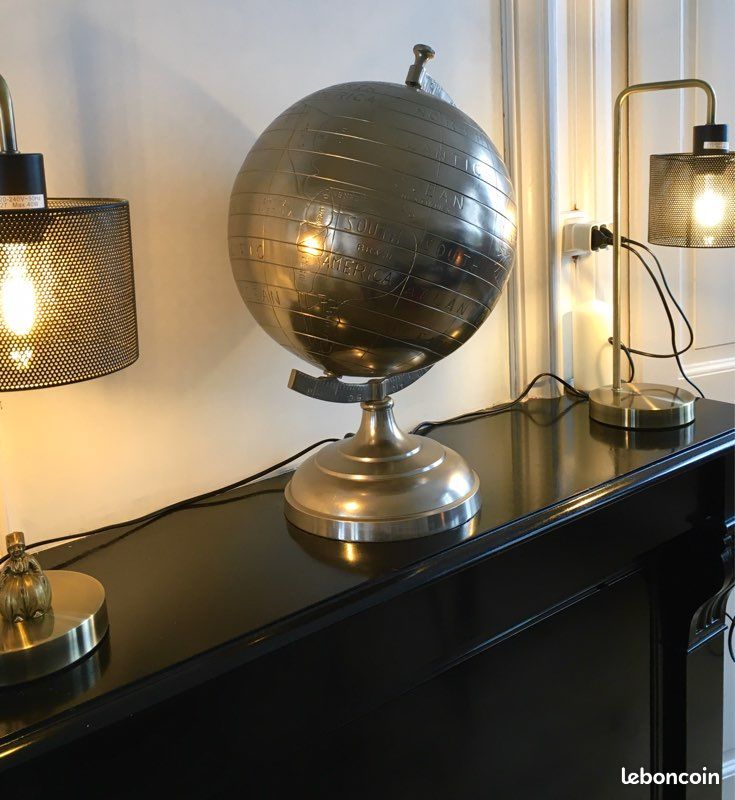 Superbe globe terrestre, pièce unique (image 1)