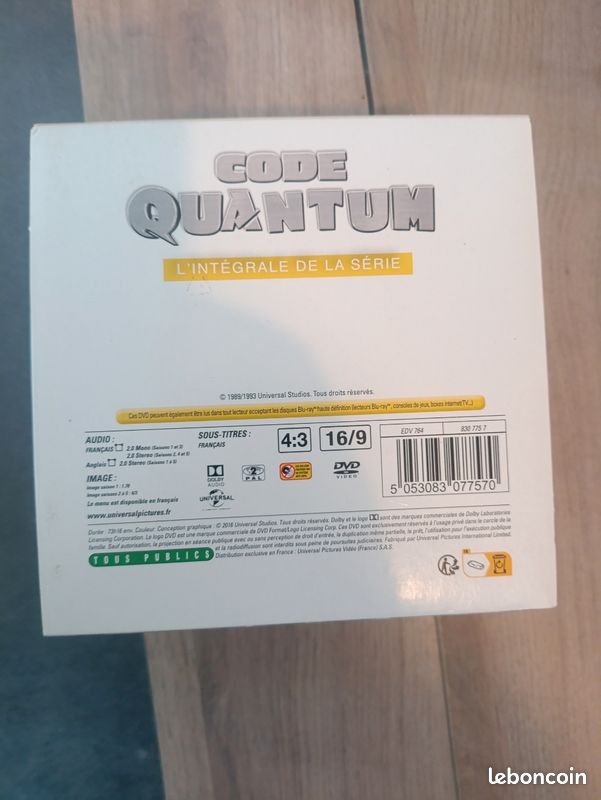 Intégrale code quantum en dvd (image 3)