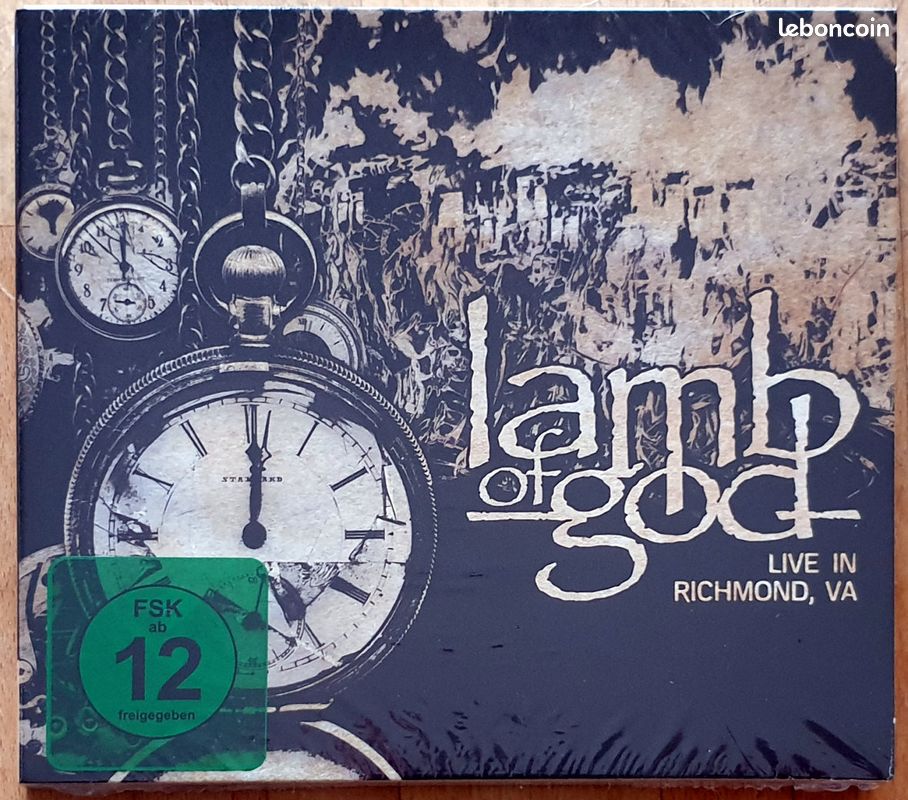 CD+DVD LAMB OF GOD "Live In Richmond, VA" (image 1)