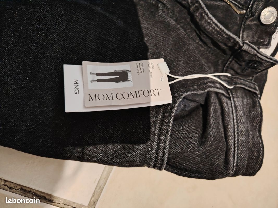 Jean Mom Mango Neuf étiqueté (image 4)