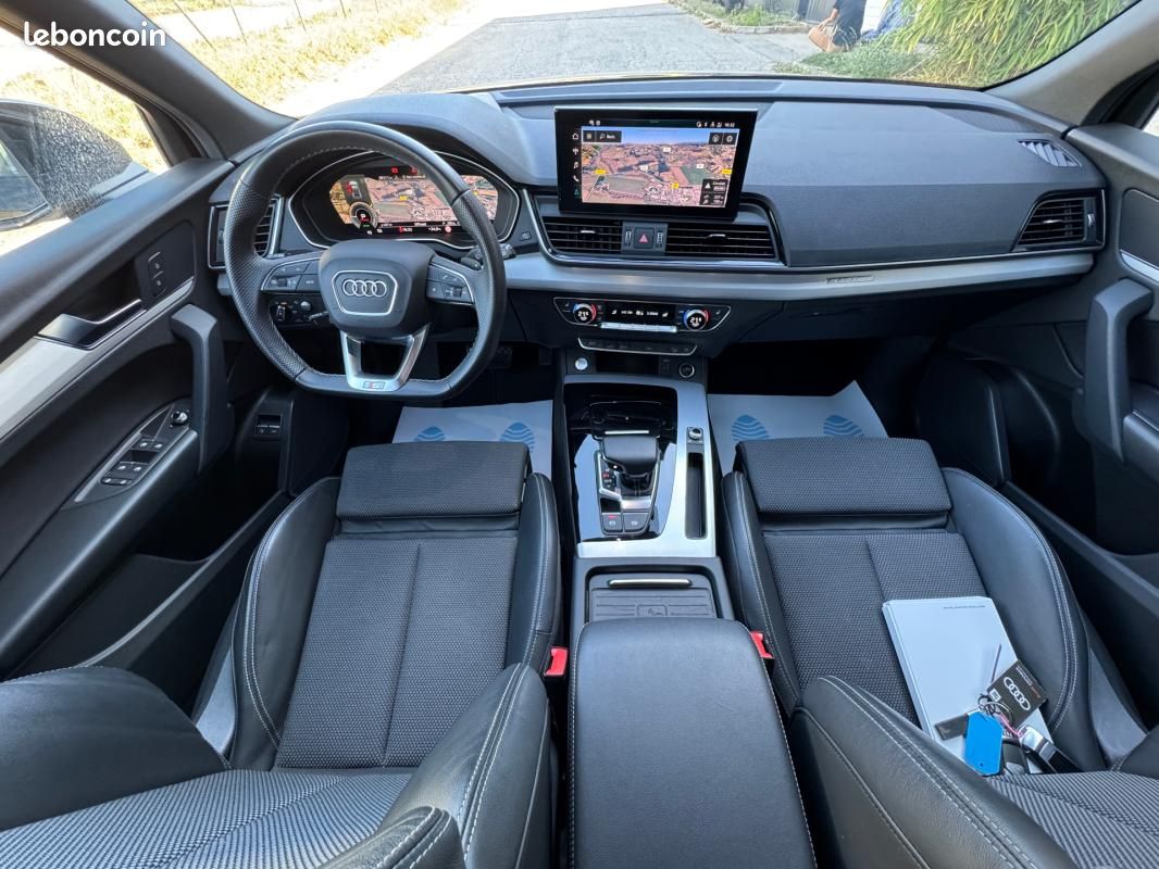 Audi Q5 Sportback 50 TFSIe Hybrid PHEV 299 ch Quattro S line S tronic 7 - 1e main Origine FR (image 23)