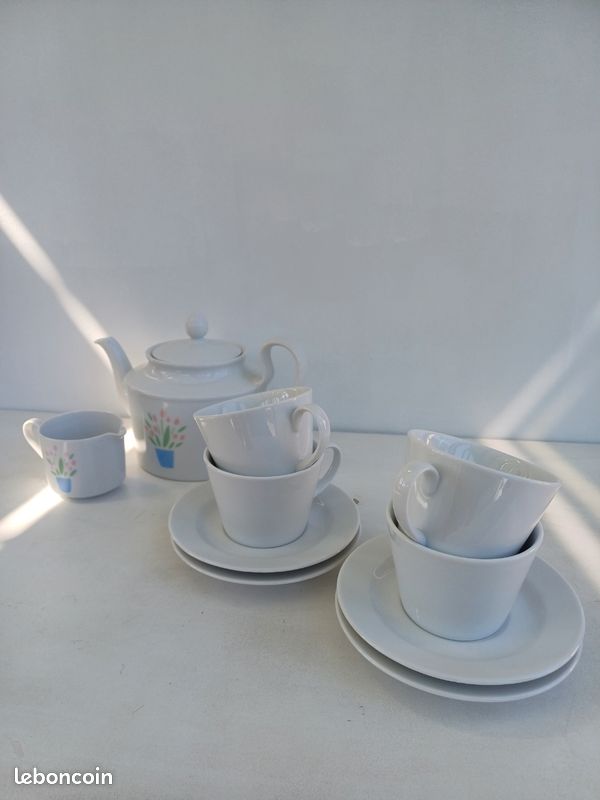Service théière avec tasses (image 3)