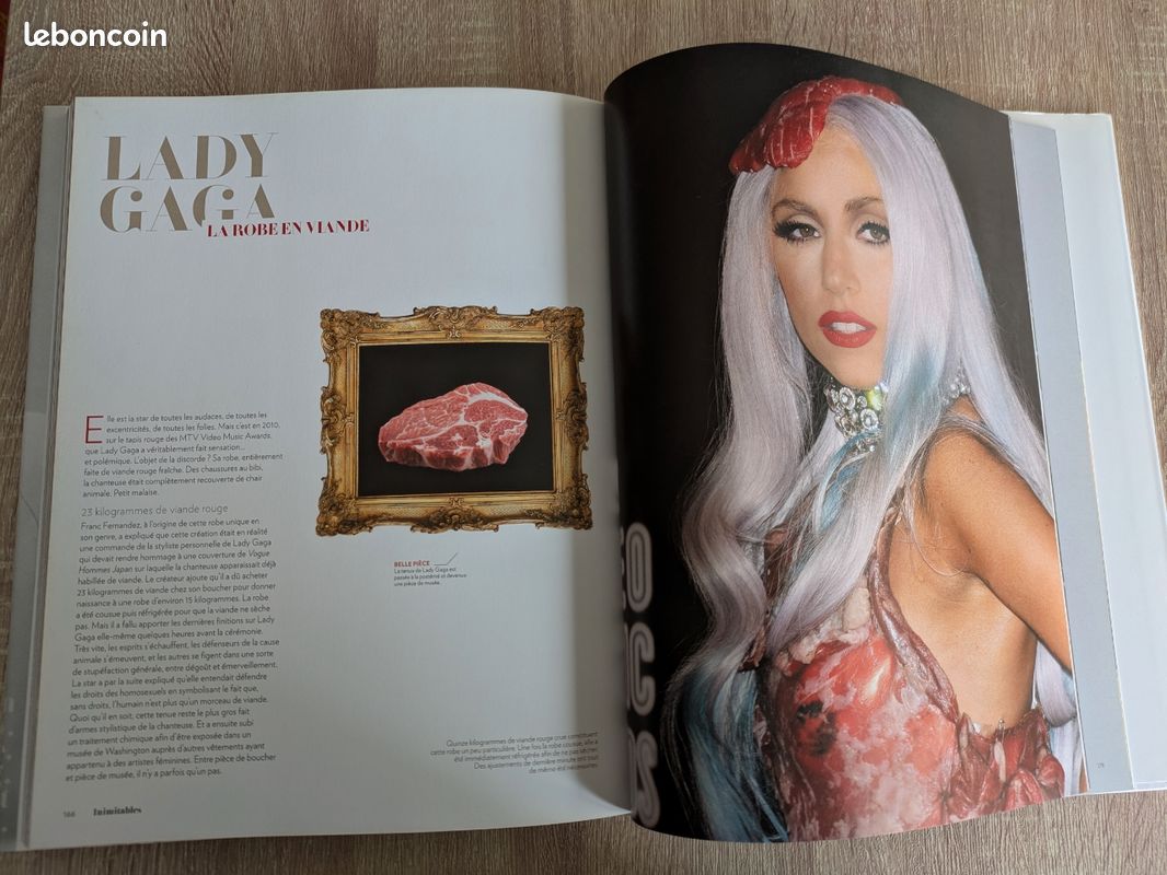 Music Awards Lady Gaga Et Sa Robe En Viande ICONIC La Mode