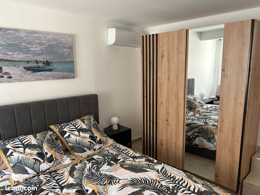 Rez-de-jardin à 100m de la plage tout rénové (image 13)