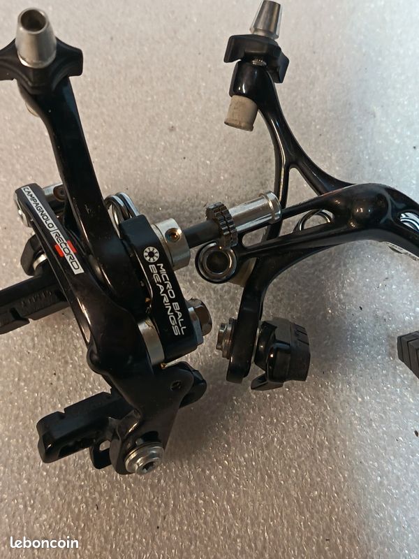 Étriers De Frein Campagnolo C Record Vintage Reconstruits Paire Avant Et Arri Re Plaquettes 292897