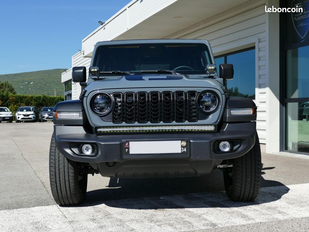 JEEP WRANGLER 2.0i T 4xe - 380 - BVA 4x4 2018 Unlimited Sahara 1941 PHASE 2 (image 4)