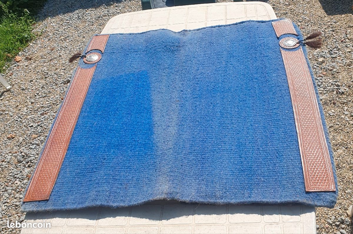 Tapis de selle équitation western (image 1)
