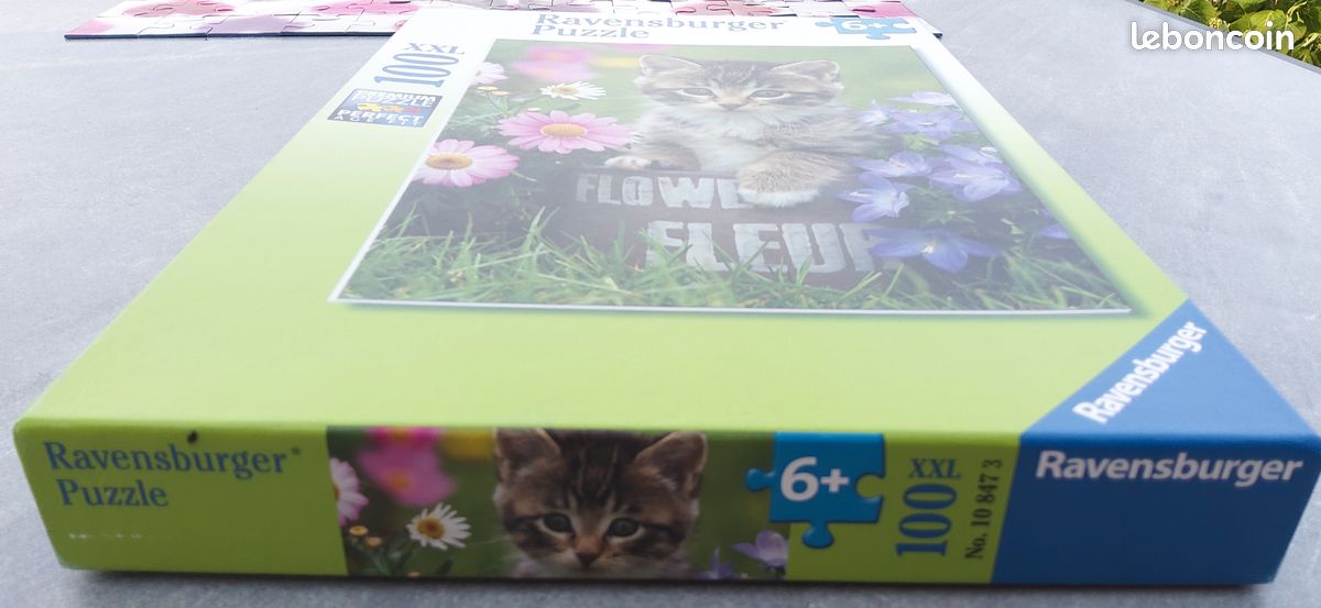 Puzzle Ravensburger 100 pièces chaton (image 6)