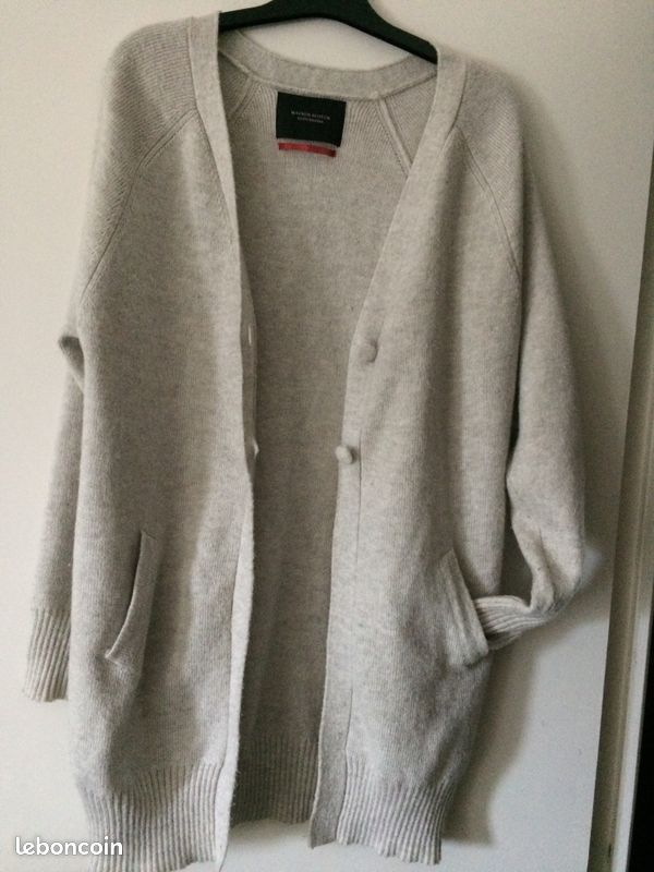 Gilet gris maison SCOTCH (image 1)