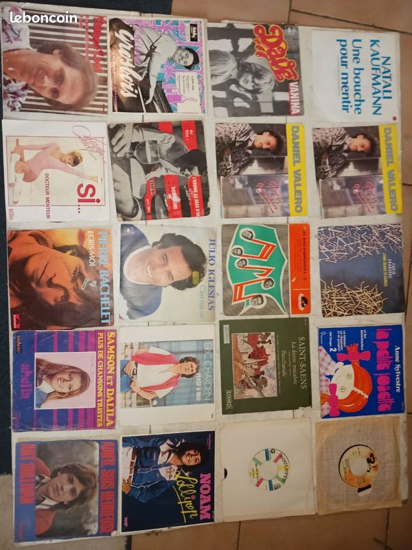 Gros lot vinyles 45 tours année 60-70-80 (image 5)