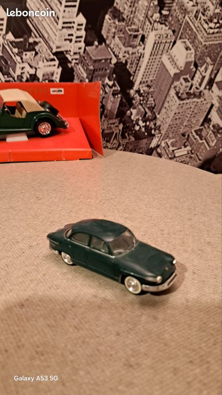Miniature NOREV 1/43 - Panhard 17 - Vert D'eau - Occasion