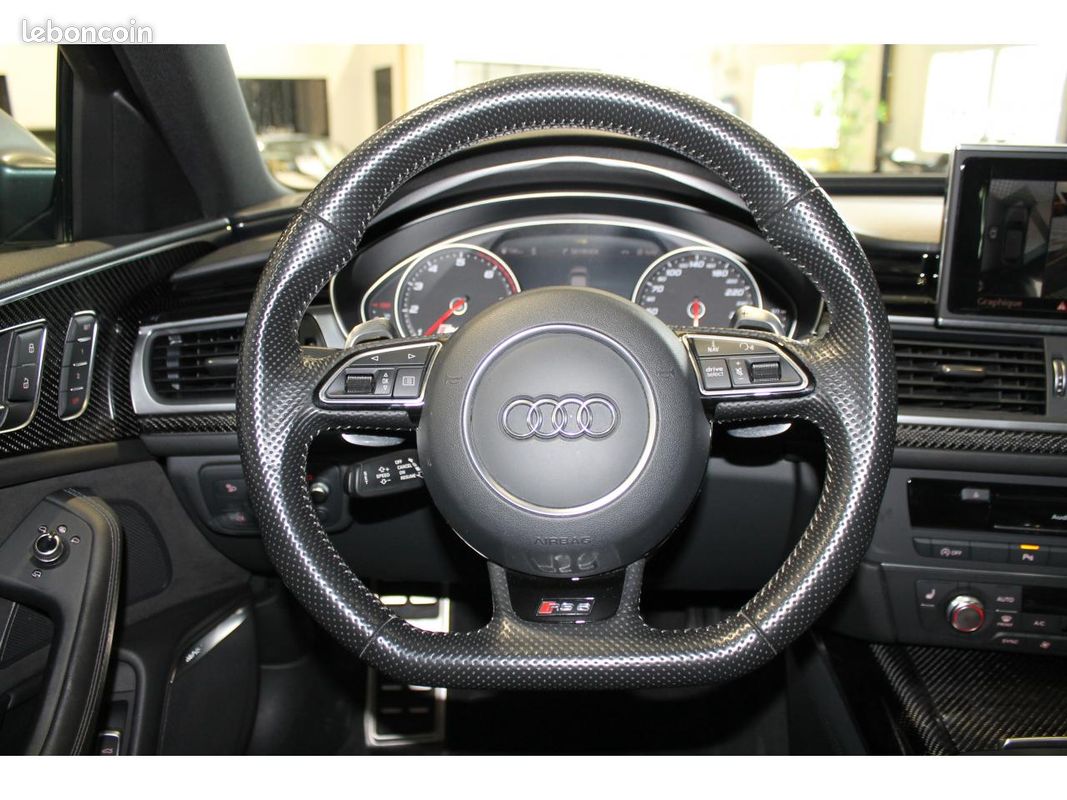 AUDI RS6 AVANT Quattro 4.0i V8 TFSI - 605 Performance - Suivi Audi / Toit ouvrant / Sieges Chauffant / Bose (image 23)