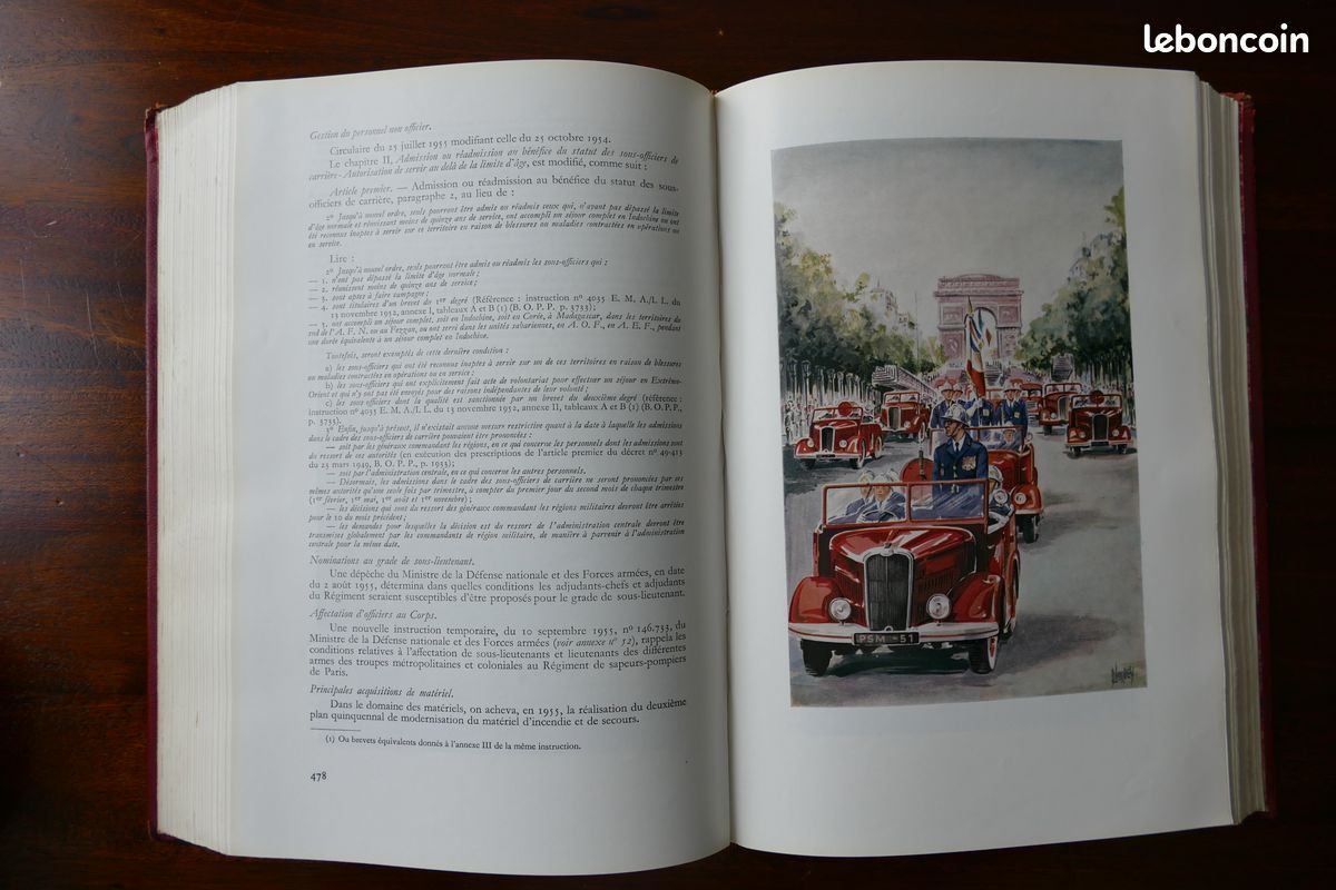 Livre POMPIERS DE PARIS Chef de bataillon Arnaud (image 6)