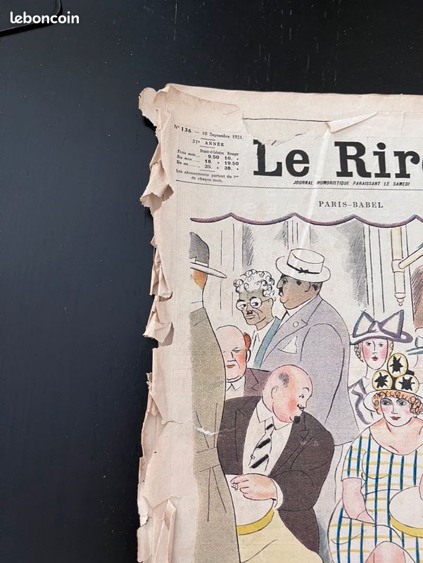 N° 272. 6ème Année. 20 Janvier 1900. Couverture de Cappiello. par