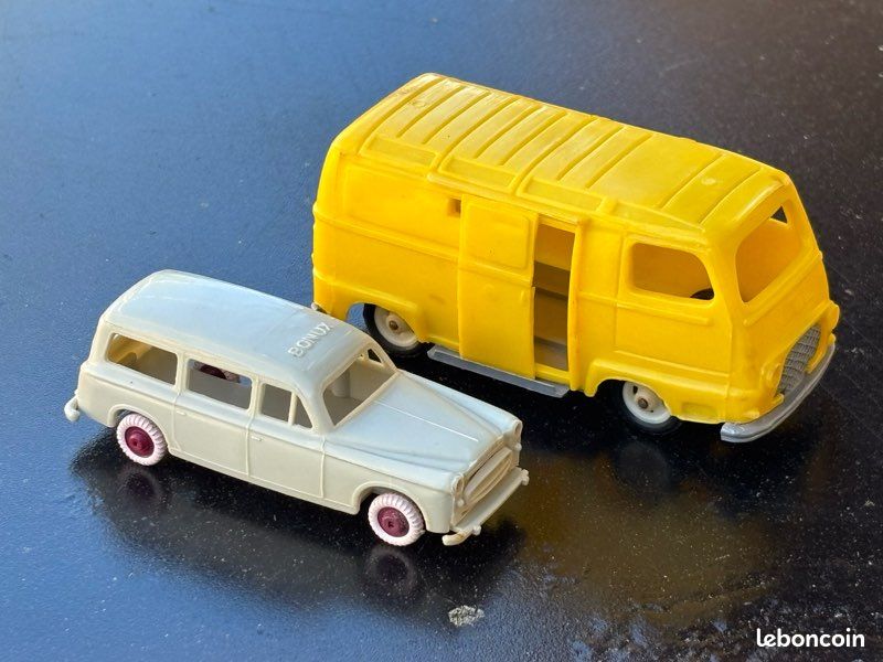 Miniature Clé - Citroën 2CV Fourgonnette - Échelle 1/48 - Fabrication Française - Occasion
