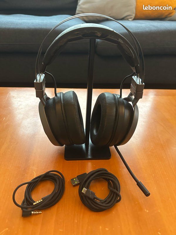 Casque Gaming Sans fil Akuma SEINEN H01 Noir