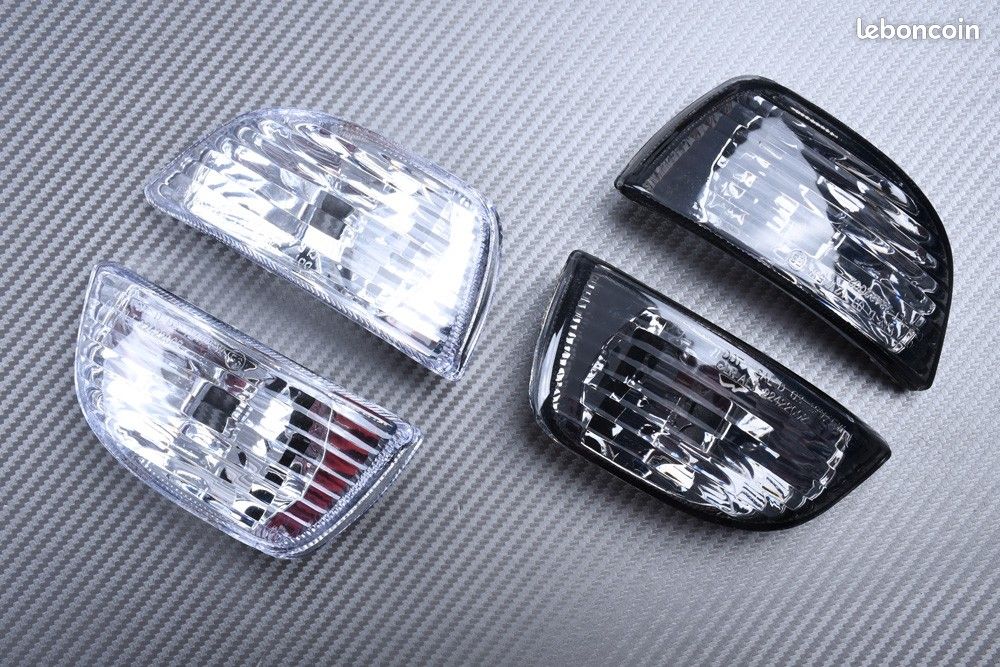 Clair) Clignotants Avant Et Arrière De Moto, Clignotants