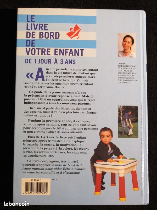 Le livre de bord de votre enfant de 1 jour à 3 ans - CIL26 (image 2)