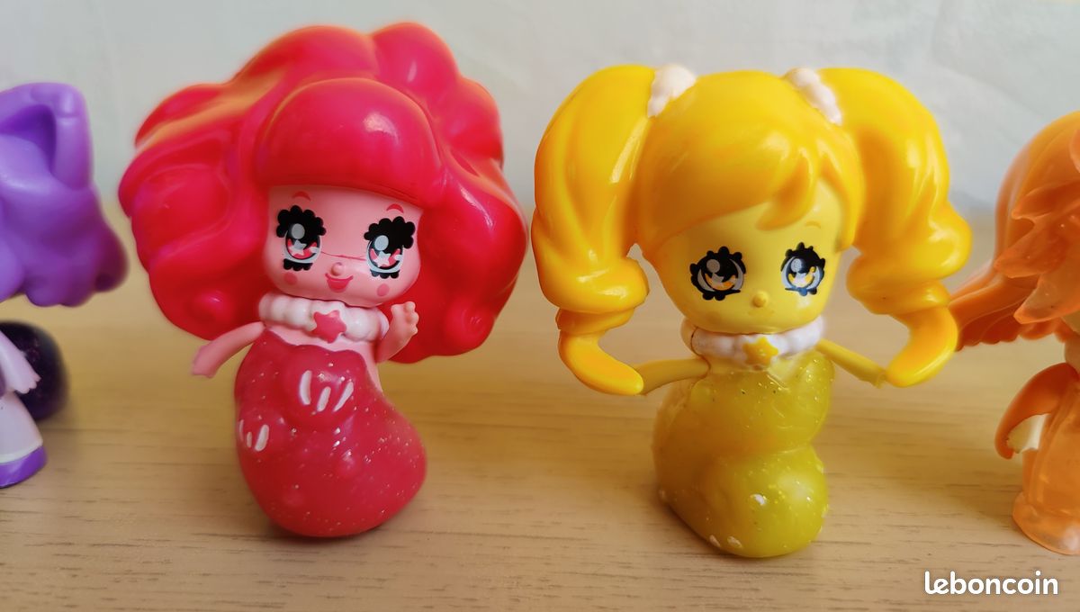 Set de 2 figurines lumineuses Dotterella et Cornélie Glimmies 6 cm