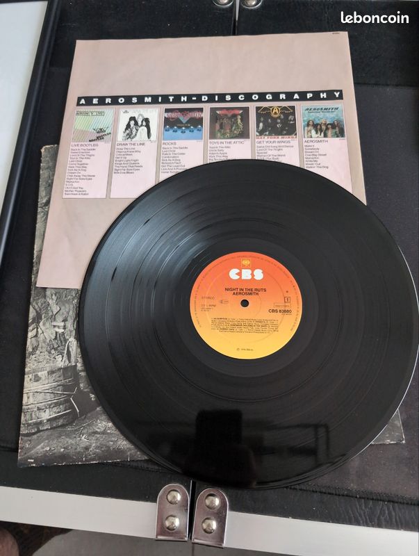 Vinyle Aerosmith night in the ruts (image 3)