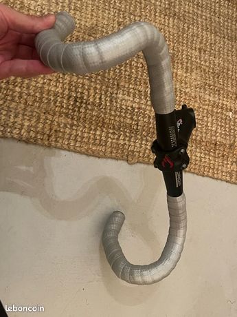 Cinelli Pista Potence de vélo anodisé Noir 80 mm